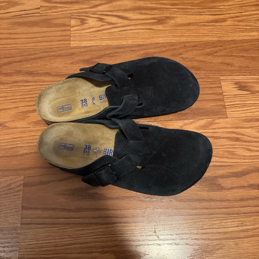 Birkenstock Boston clogs!